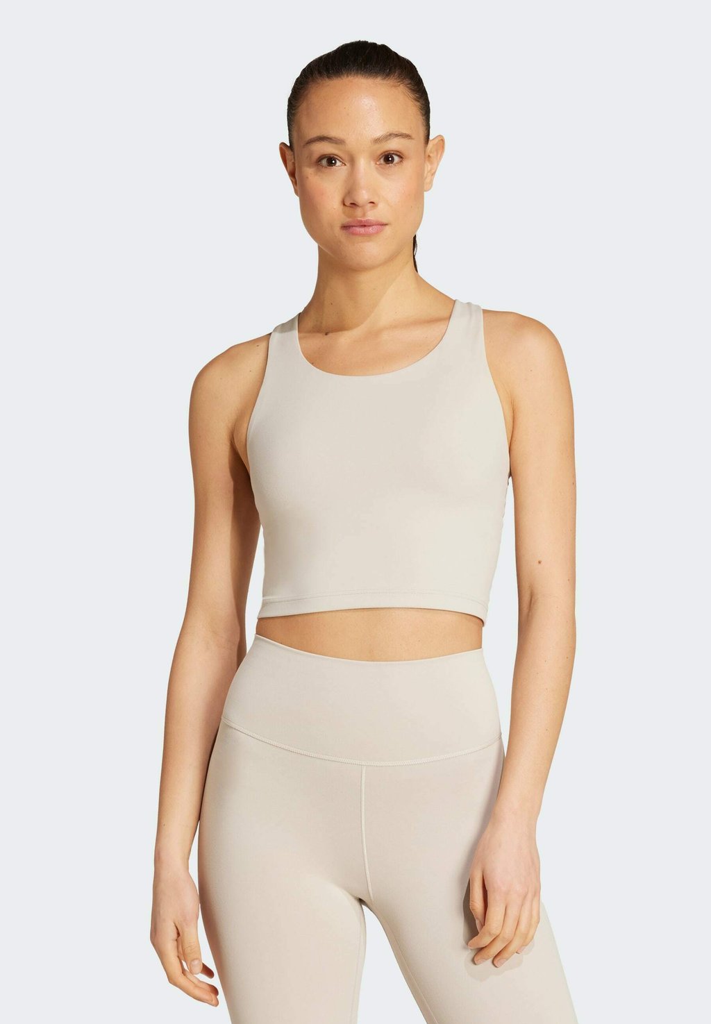 Спортивный бюстгальтер средней поддержки ALL ME Adidas Performance, бежевый
Спортивный бюстгальтер средней поддержки ALL ME Adidas Performance, бежевый