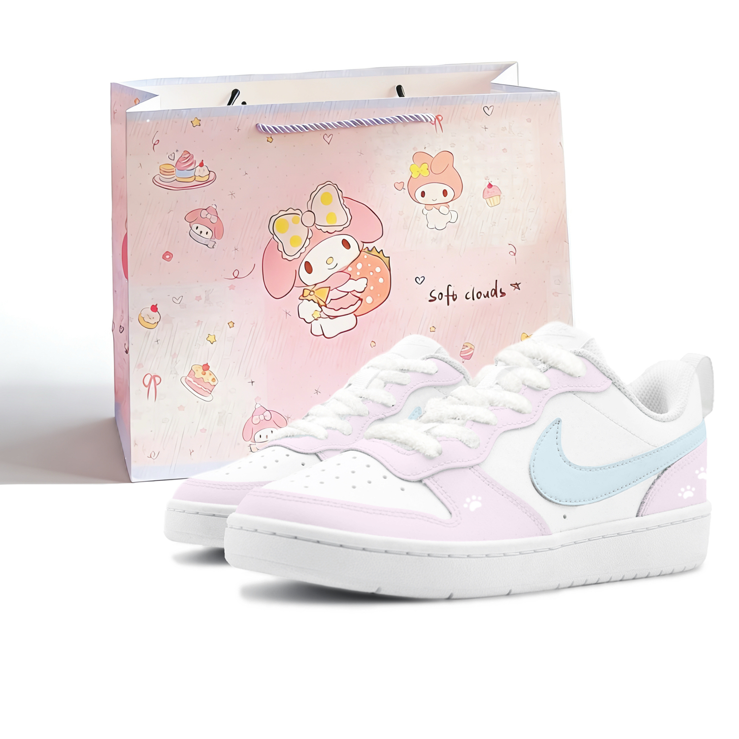 Nike Court Borough HEY белый, персиковые, голубые, с амортизацией, увеличивающей высоту, противоскользящие, низкие, для скейтбординга, унисекс
Nike Court Borough HEY белый, персиковые, голубые, с амортизацией, увеличивающей высоту, противоскользящие, низкие, для скейтбординга, унисекс