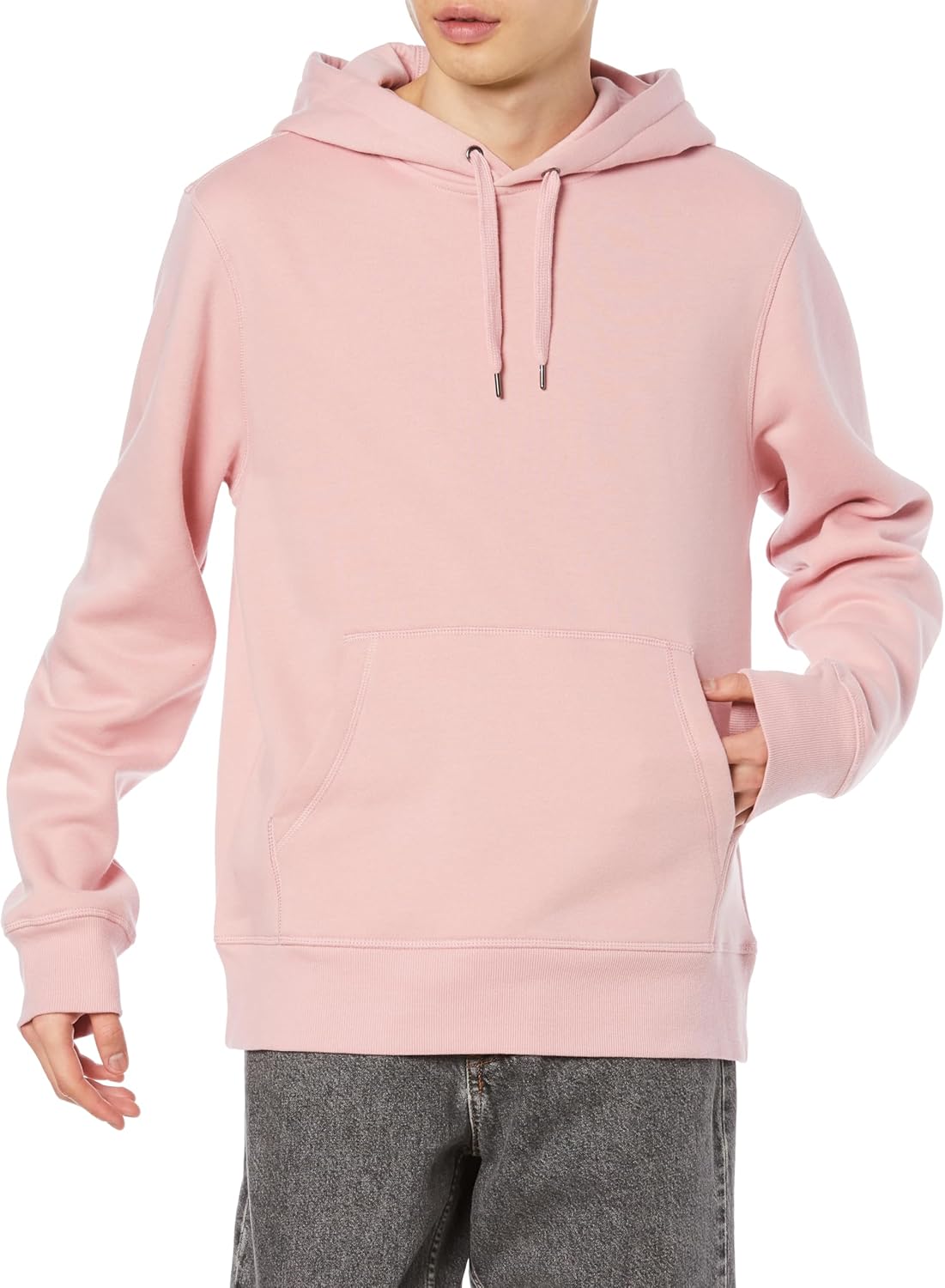 Мужская толстовка-пуловер с капюшоном Amazon Essentials, розовый
Мужская толстовка-пуловер с капюшоном Amazon Essentials, розовый