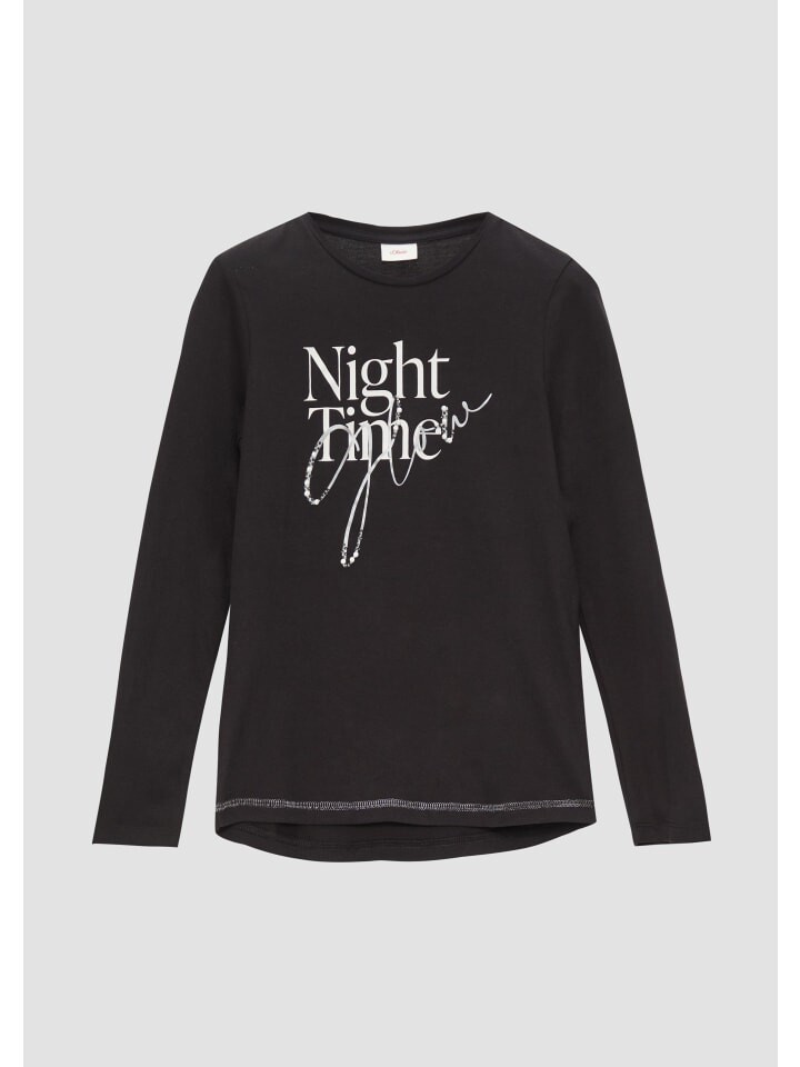 Футболка s.Oliver T-Shirt langarm, черный
Футболка s.Oliver T-Shirt langarm, черный