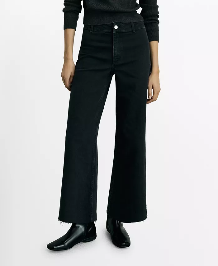 Женские джинсы Catherin с высокой посадкой, модель "culotte" MANGO, черный
Женские джинсы Catherin с высокой посадкой, модель "culotte" MANGO, черный