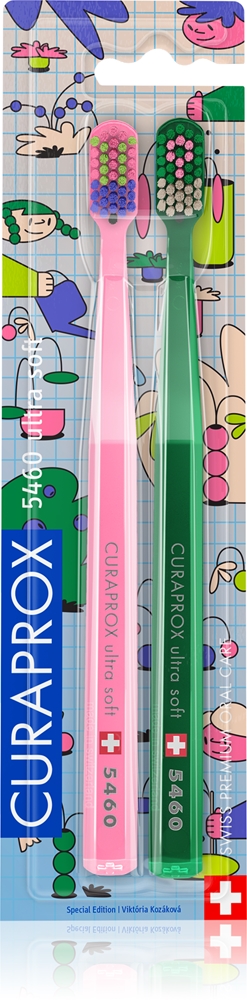 Зубные щетки CS 5460 Live Edition Curaprox, 2 шт
Зубные щетки CS 5460 Live Edition Curaprox, 2 шт