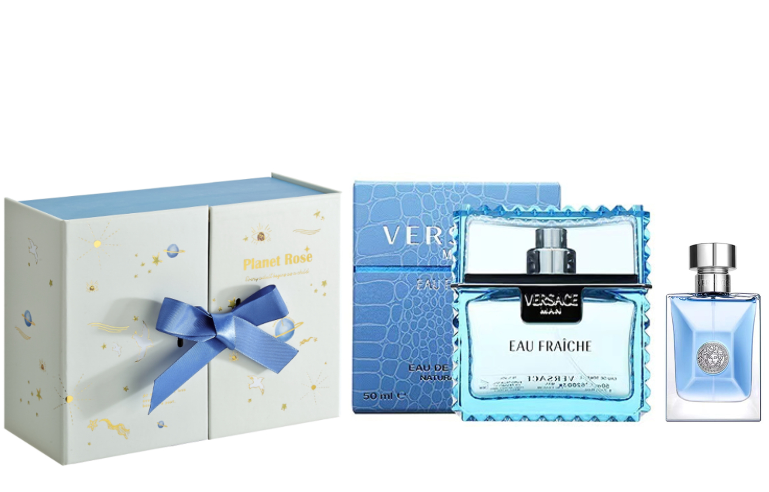 Fansizhe Same Name классический, легкий и воздушный парфюмерный набор edt 30ml/50ml/100ml+5ml VERSACE
Fansizhe Same Name классический, легкий и воздушный парфюмерный набор edt 30ml/50ml/100ml+5ml VERSACE