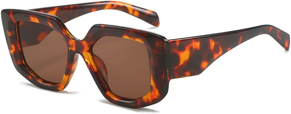 Солнцезащитные очки UV400 - голубые с розовыми широкими дужками, подходят для женщин и мужчин, для бега и занятий спортом на открытом воздухе UYPTK, Leopard Tea
Солнцезащитные очки UV400 - голубые с розовыми широкими дужками, подходят для женщин и мужчин, для бега и занятий спортом на открытом воздухе UYPTK, Leopard Tea