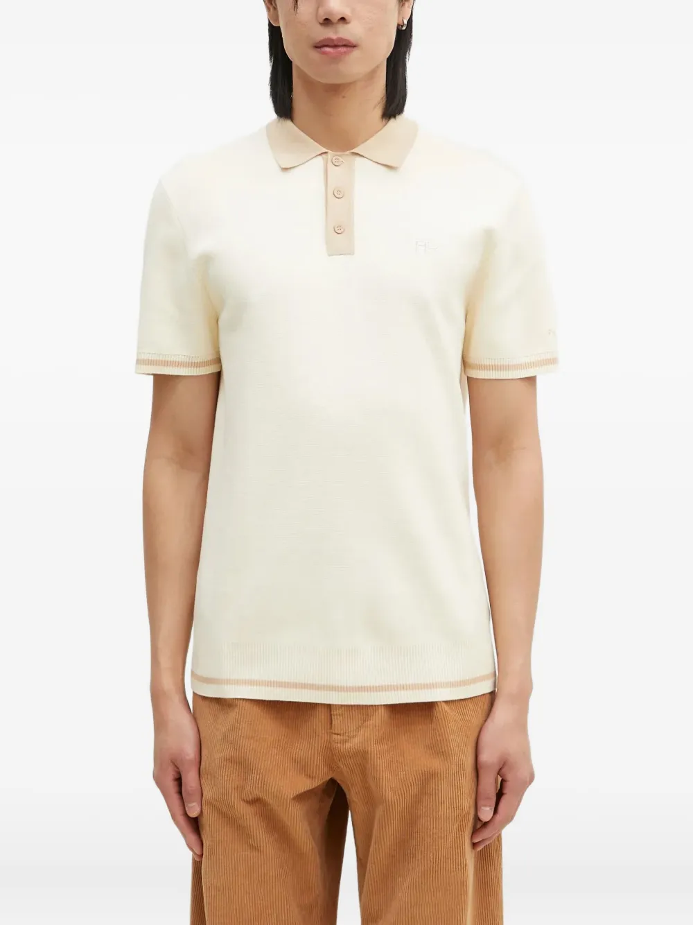 Трикотажная рубашка поло Filling Pieces, нейтральный
Трикотажная рубашка поло Filling Pieces, нейтральный