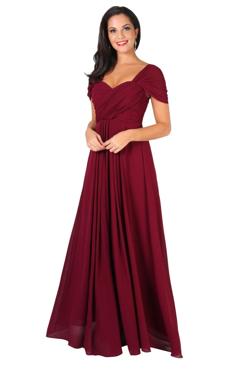 Платье макси с многосторонним вырезом для особых случаев KRISP, красный
Платье макси с многосторонним вырезом для особых случаев KRISP, красный