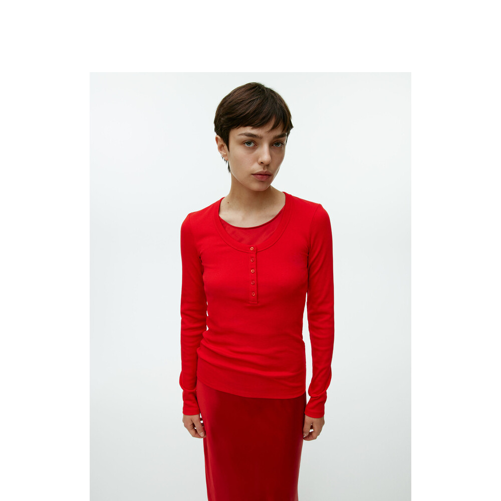 Рубашка женская Arket с длинными рукавами, красный
Рубашка женская Arket с длинными рукавами, красный