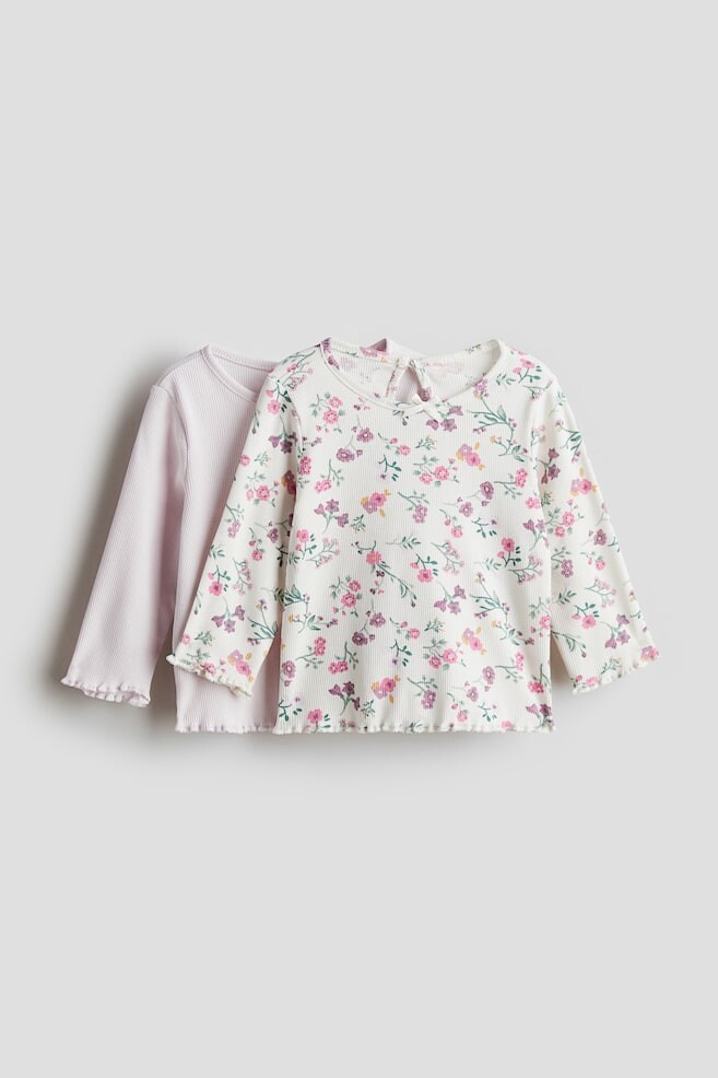 2 пары рубашек из джерси в рубчик H&M, розовый
2 пары рубашек из джерси в рубчик H&M, розовый