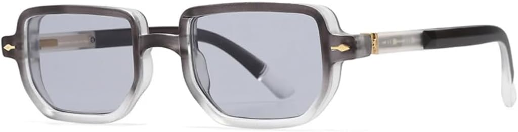 Мужские солнцезащитные очки Retro Rivets Square с градиентным переходом цвета и защитой от УФ-излучения UV400, модные женские очки класса люкс UATXTAU, Gray Light Gray
Мужские солнцезащитные очки Retro Rivets Square с градиентным переходом цвета и защитой от УФ-излучения UV400, модные женские очки класса люкс UATXTAU, Gray Light Gray