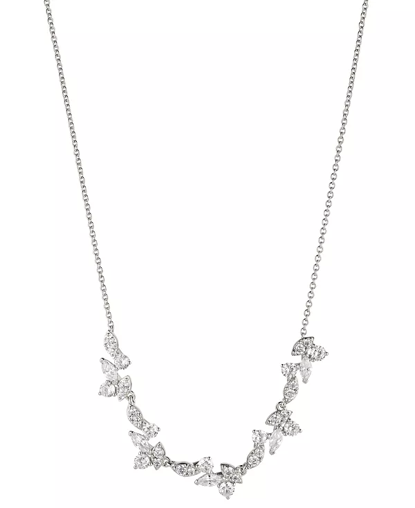 Фронтальное ожерелье с серебристым кристаллом, 16 дюймов + 2 дюйма, создано для Macy's Eliot Danori, silver
Фронтальное ожерелье с серебристым кристаллом, 16 дюймов + 2 дюйма, создано для Macy's Eliot Danori, silver