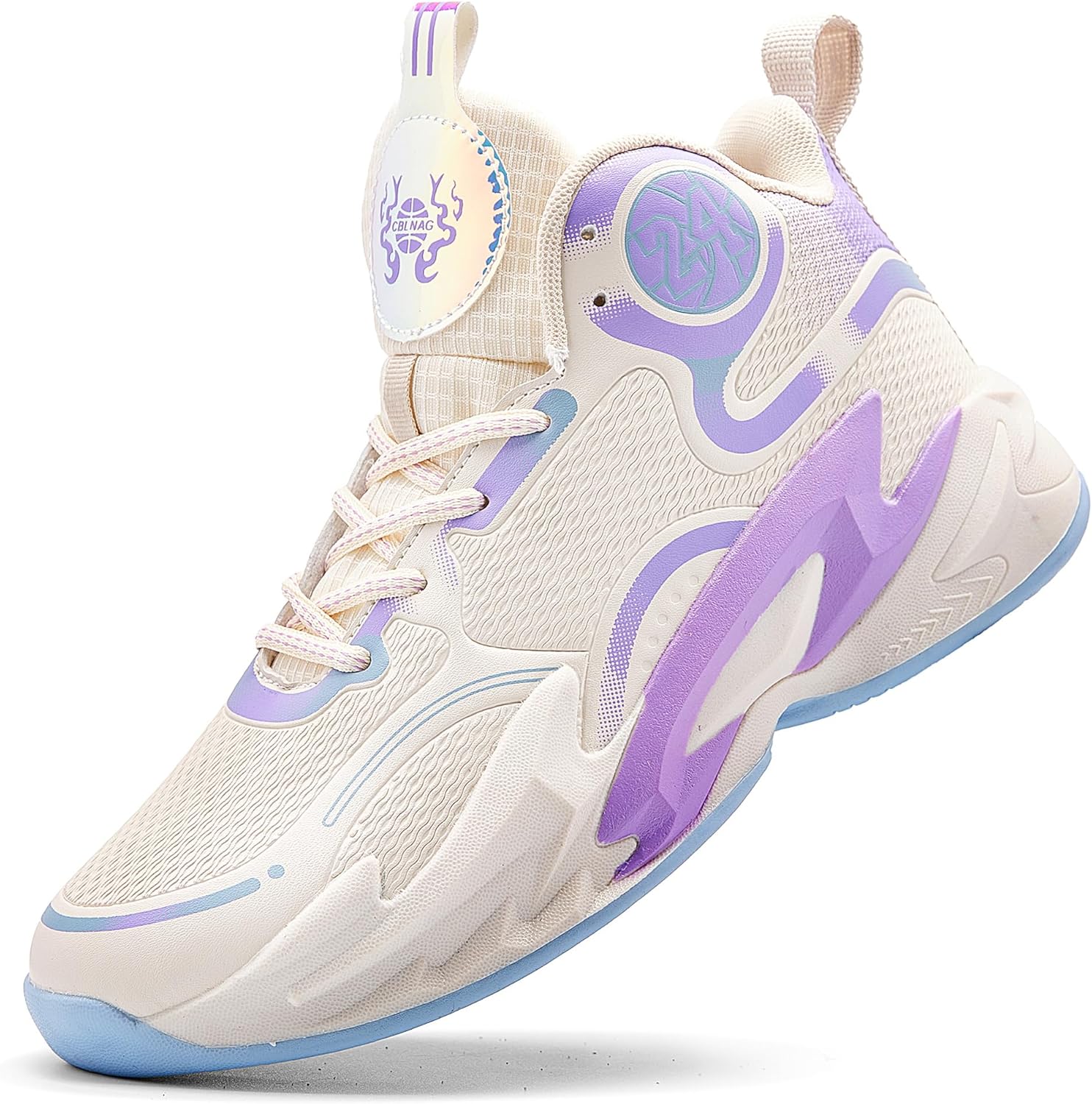 Мужские баскетбольные кроссовки kniaiwx, дышащие, противоскользящие, для улицы, модные, белый/фиолетовый
Мужские баскетбольные кроссовки kniaiwx, дышащие, противоскользящие, для улицы, модные, белый/фиолетовый