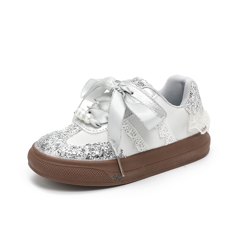 Амортизирующие износостойкие детские кроссовки для скейтбординга YUZHAOLIN, серебряный
Амортизирующие износостойкие детские кроссовки для скейтбординга YUZHAOLIN, серебряный