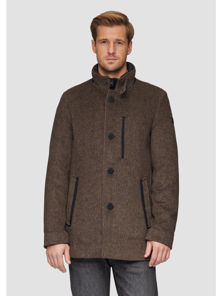 Зимняя куртка s.Oliver Outdoor-Mantel langarm, коричневый
Зимняя куртка s.Oliver Outdoor-Mantel langarm, коричневый