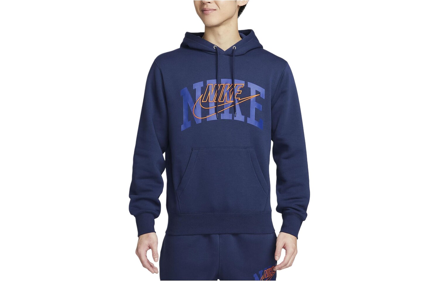 Толстовка мужская синяя Nike, синий 
Толстовка мужская синяя Nike, синий