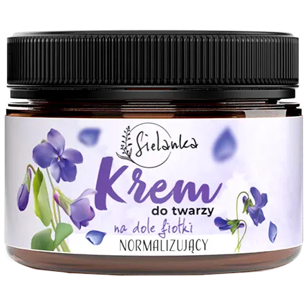 Нормализующий крем для лица Sielanka Na Dole Fiołki, 50 мл
Нормализующий крем для лица Sielanka Na Dole Fiołki, 50 мл