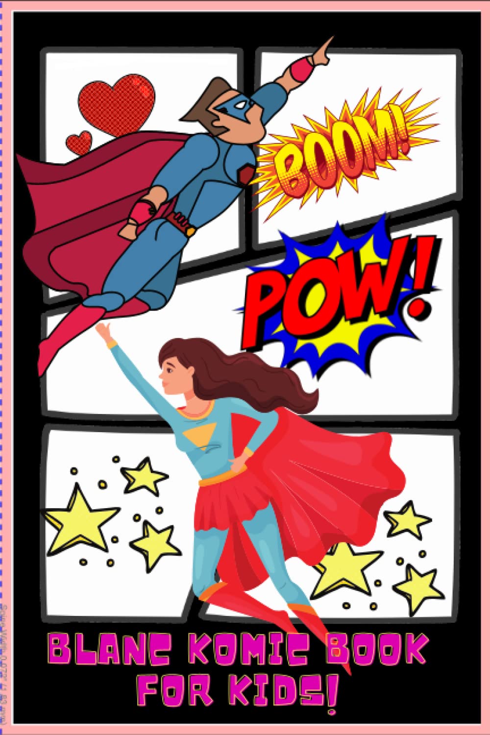 Blanc komic book for kids!
Blanc komic book for kids!