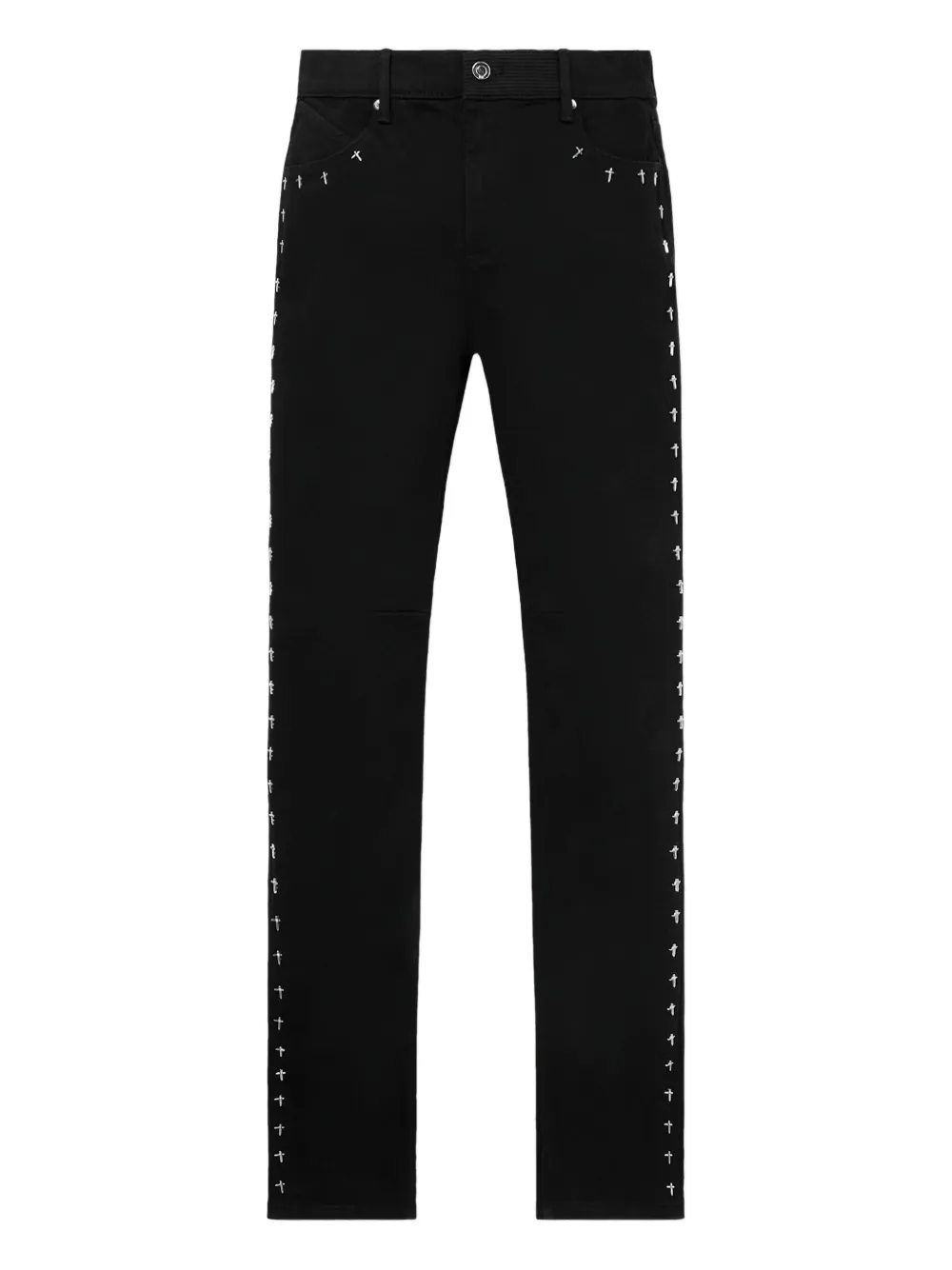 Джинсы скинни с заклепками RTA, черный
Джинсы скинни с заклепками RTA, черный