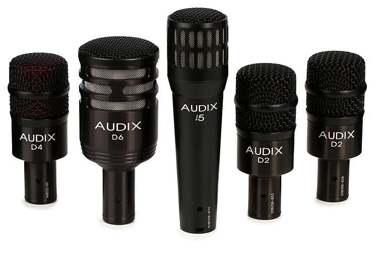 Комплект микрофонов Audix DP5A 5 Piece Mic Pack
Комплект микрофонов Audix DP5A 5 Piece Mic Pack