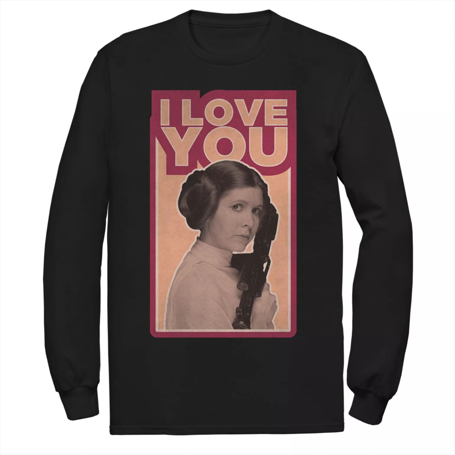 Мужская футболка с рисунком «Звездные войны Лея Лав» Licensed Character
Мужская футболка с рисунком «Звездные войны Лея Лав» Licensed Character