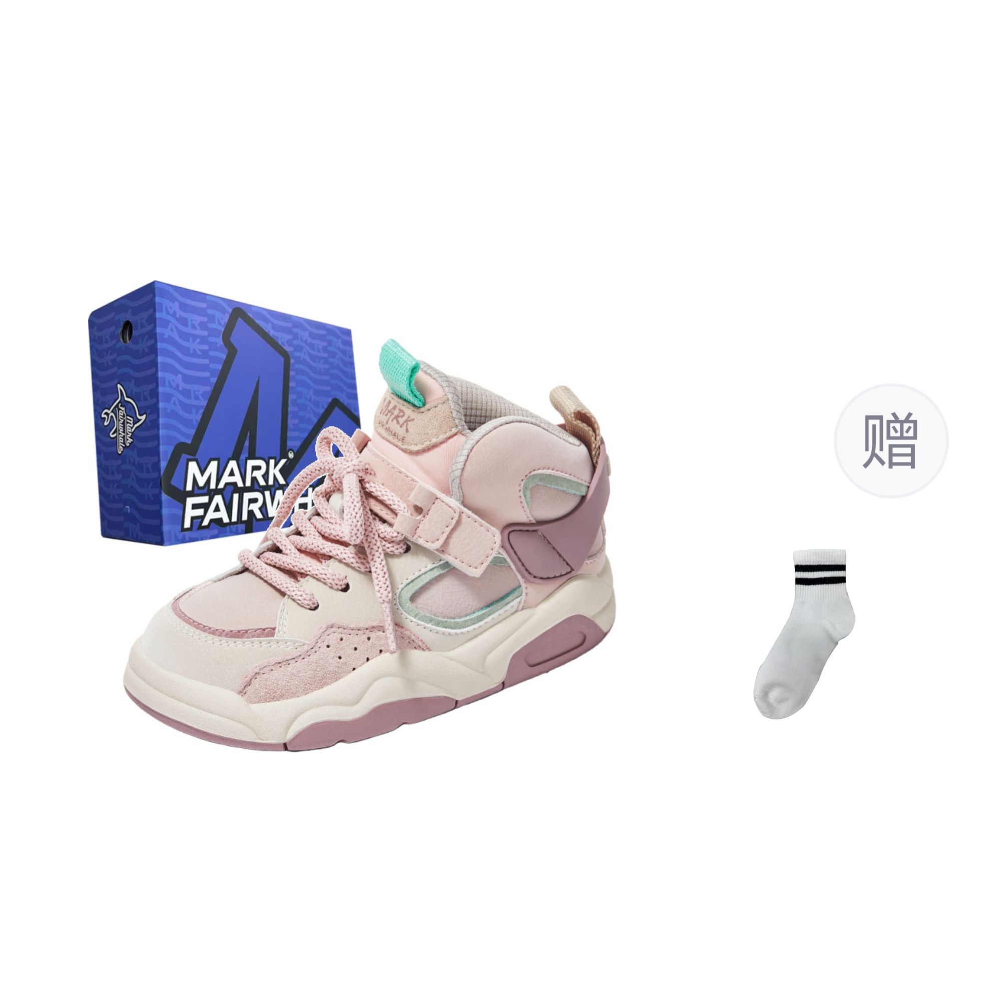 Детские скейтерские кроссовки Kids FAIRWHALE, розовый
Детские скейтерские кроссовки Kids FAIRWHALE, розовый