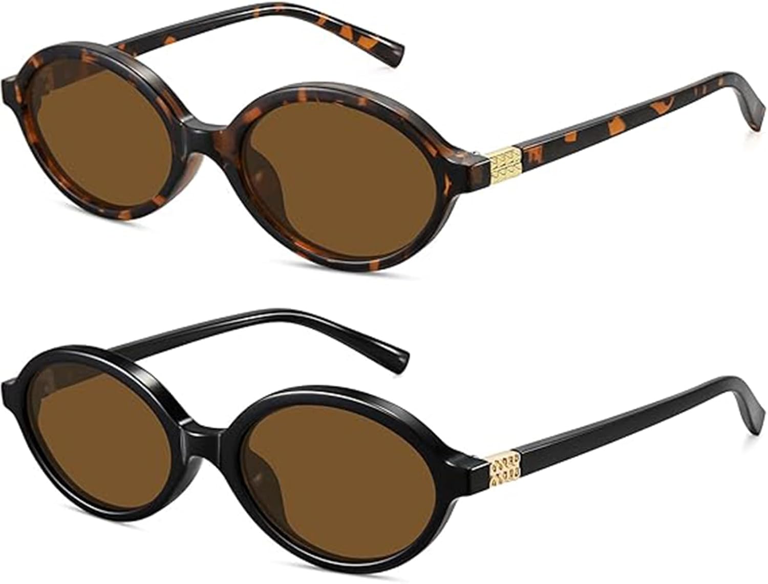 Солнцезащитные очки LAPRBY Retro Oval для женщин - винтажные солнцезащитные очки в стиле 90-х и Y2K, модные дизайнерские очки "кошачий глаз" для женщин (черно-коричневые + леопардовый принт), Black-brown+leopard
Солнцезащитные очки LAPRBY Retro Oval для женщин - винтажные солнцезащитные очки в стиле 90-х и Y2K, модные дизайнерские очки "кошачий глаз" для женщин (черно-коричневые + леопардовый принт), Black-brown+leopard