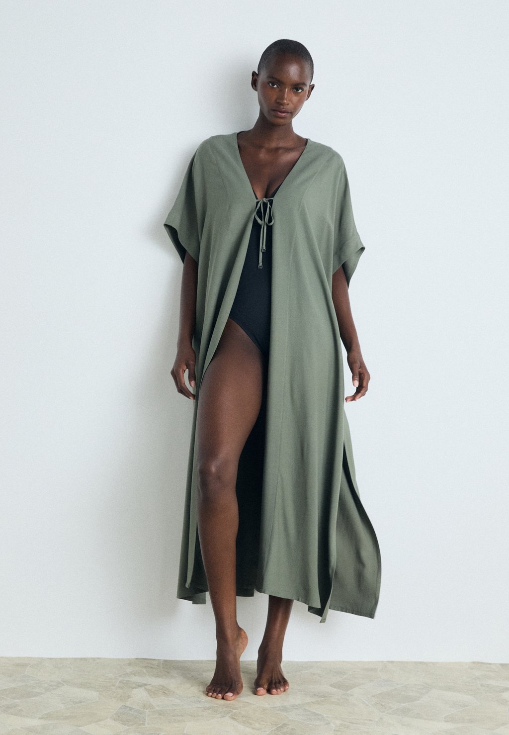 Пляжный аксессуар KAFTAN KIMONO Calvin Klein Swimwear, зеленый
Пляжный аксессуар KAFTAN KIMONO Calvin Klein Swimwear, зеленый