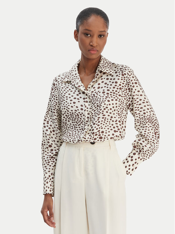 Рубашка relaxed fit Salve 2613111141 Marella, экрю
Рубашка relaxed fit Salve 2613111141 Marella, экрю