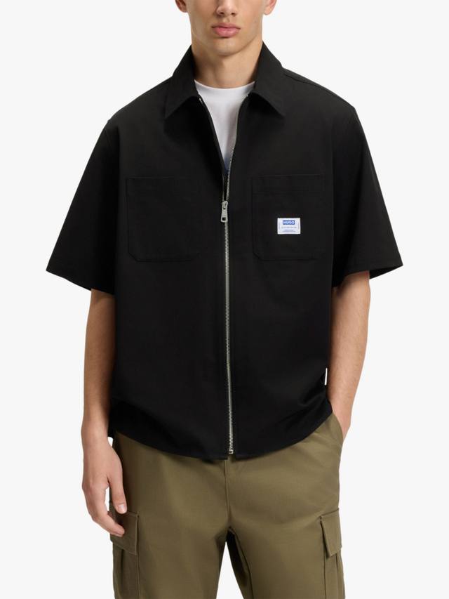 Хлопковая рабочая рубашка HUGO HUGO BOSS
Хлопковая рабочая рубашка HUGO HUGO BOSS