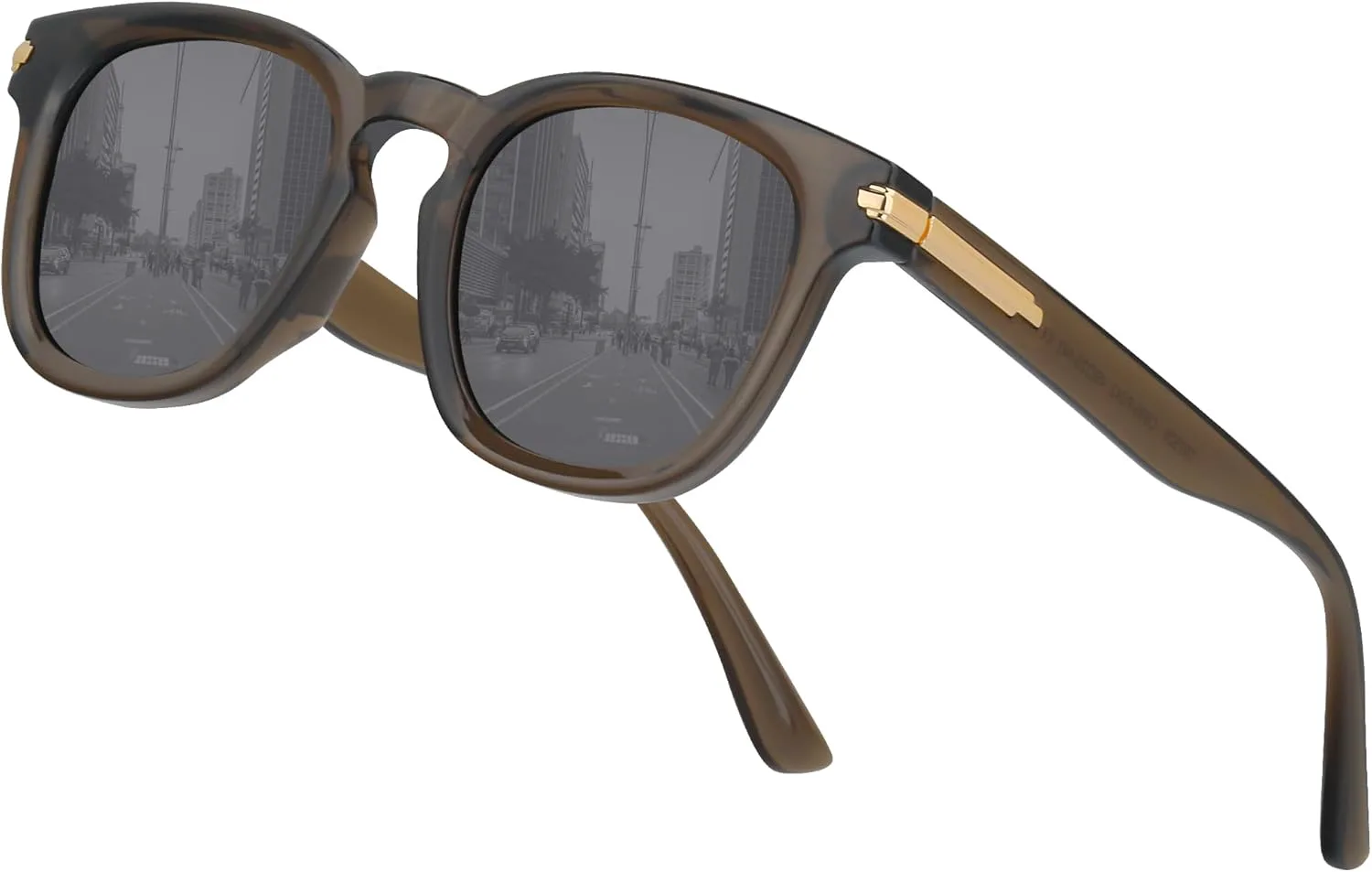 Поляризованные солнцезащитные очки для женщин, прямоугольные солнцезащитные очки с защитой от УФ-излучения, классические модные очки для женщин WASAIKKU, Brown
Поляризованные солнцезащитные очки для женщин, прямоугольные солнцезащитные очки с защитой от УФ-излучения, классические модные очки для женщин WASAIKKU, Brown