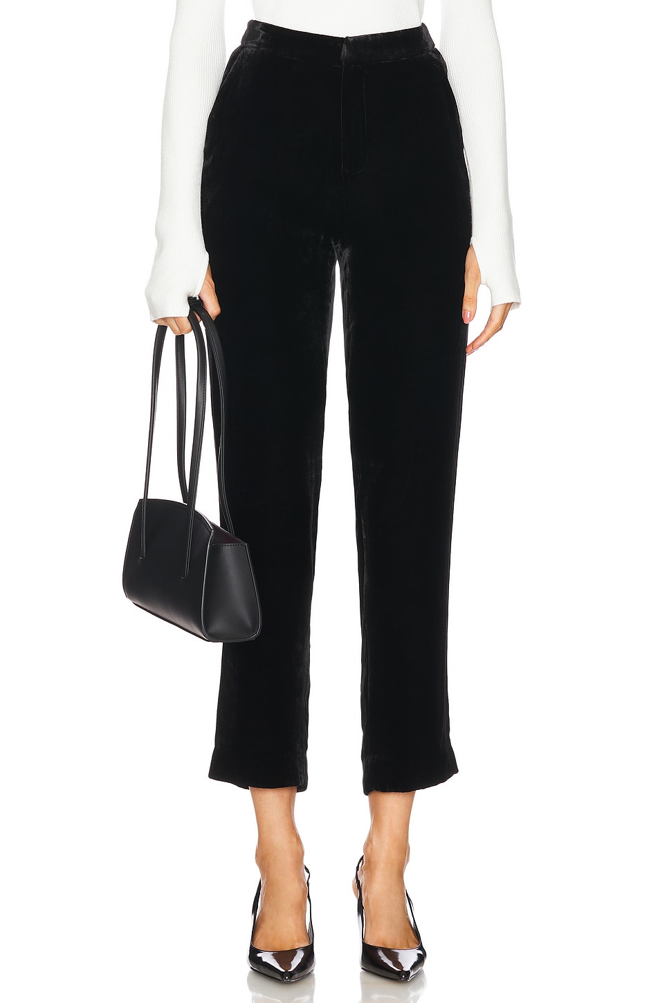 Брюки из бархата rebel L'Agence, черный
Брюки из бархата rebel L'Agence, черный