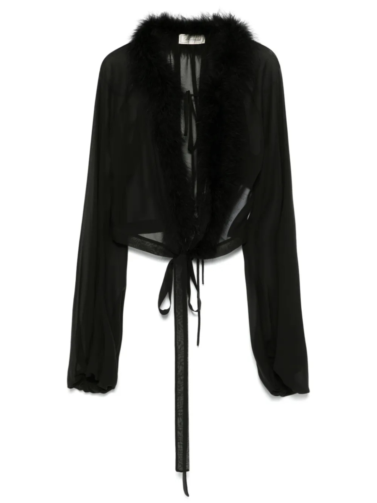 Blumarine блузка с перьями, черный
Blumarine блузка с перьями, черный