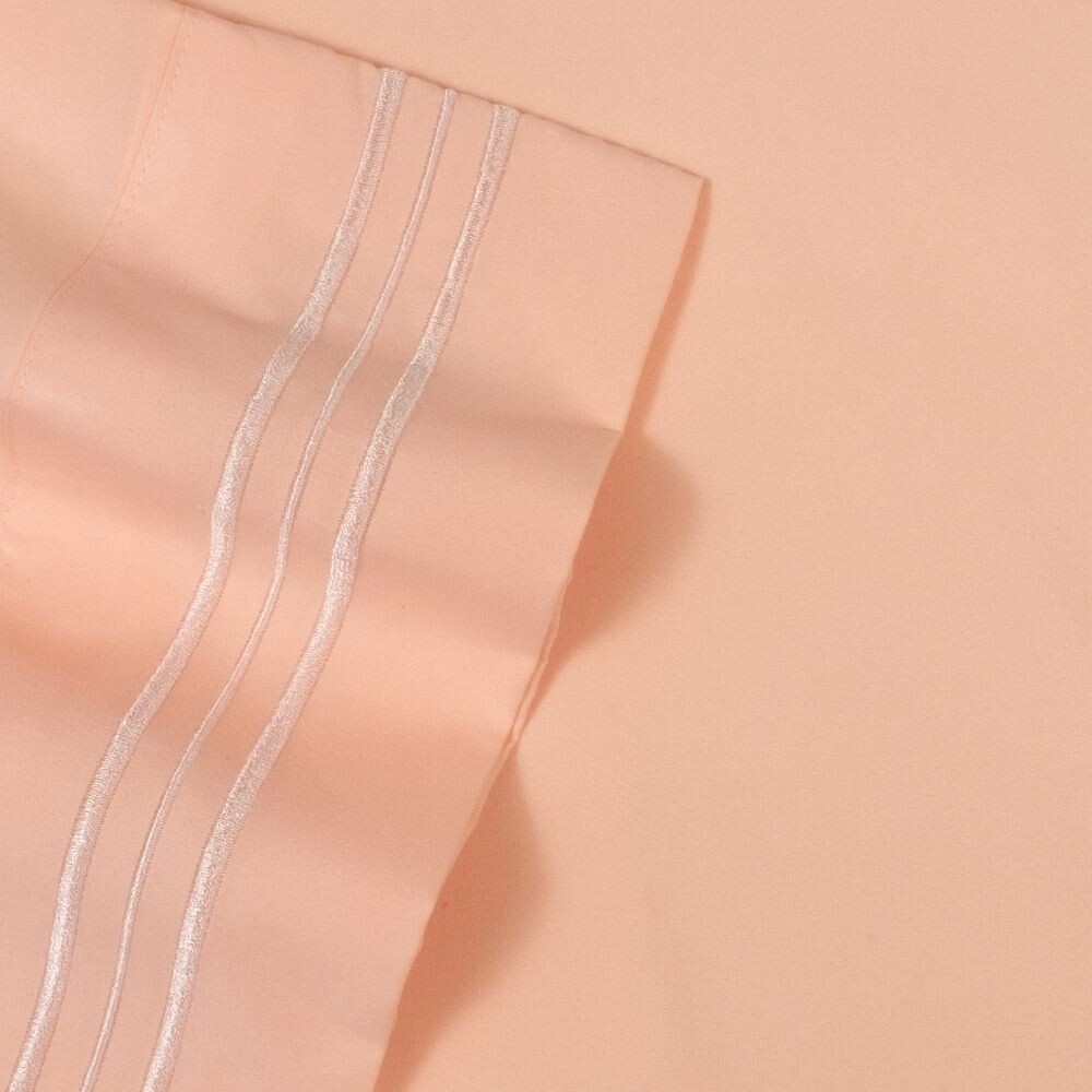 Sweet Home Collection Набор простыней с глубокими карманами плотностью 1500 нитей, цвет Peach
Sweet Home Collection Набор простыней с глубокими карманами плотностью 1500 нитей, цвет Peach