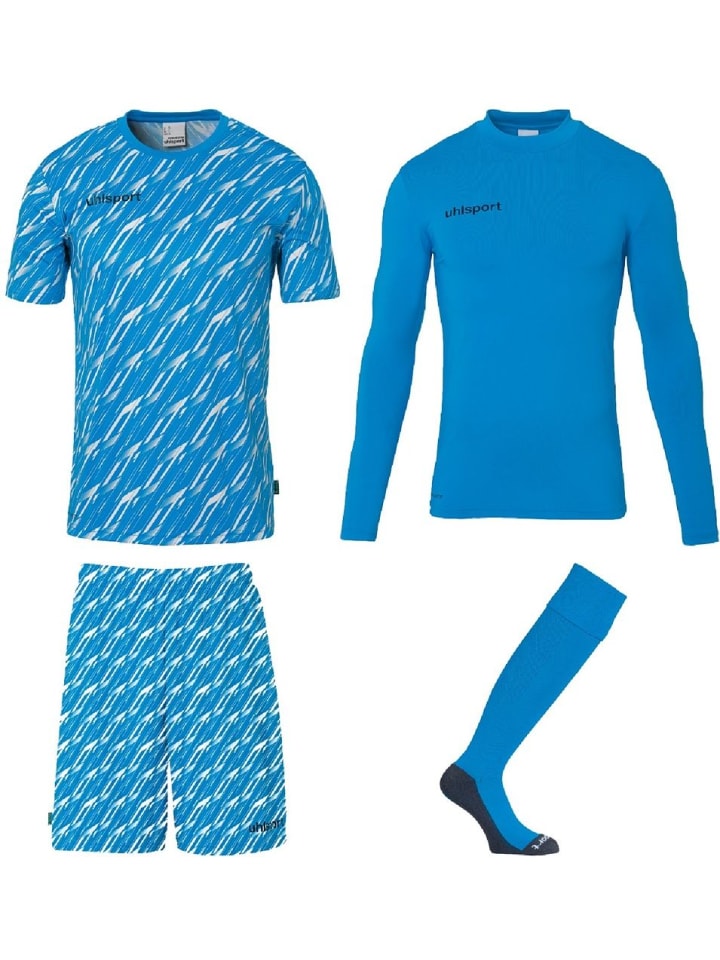 Uhlsport Спортивный костюм "Прогрессивный вратарский комплект" синего цвета
Uhlsport Спортивный костюм "Прогрессивный вратарский комплект" синего цвета