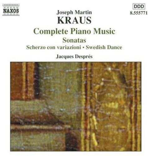 CD диск Kraus / Desprez: Complete Piano Music
CD диск Kraus / Desprez: Complete Piano Music