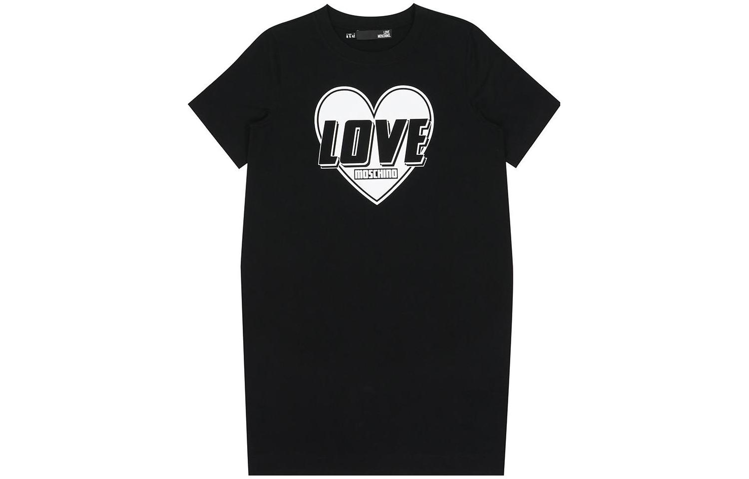 Женское черное короткое платье с рукавами MOSCHINO
Женское черное короткое платье с рукавами MOSCHINO