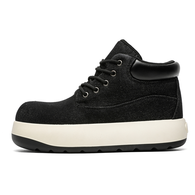 Износостойкие высокие повседневные туфли для мужчин JANECO, Black
Износостойкие высокие повседневные туфли для мужчин JANECO, Black