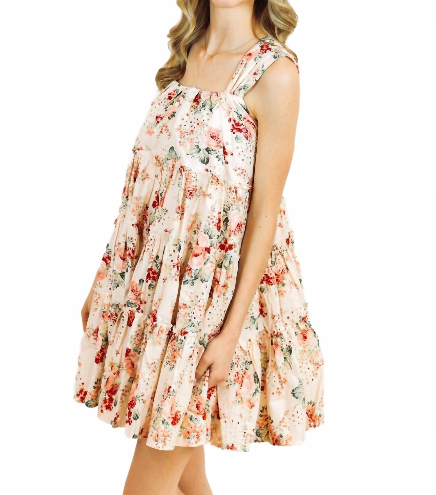 Мэдди цветочное мини-платье в мульти Sofie the Label 
Мэдди цветочное мини-платье в мульти Sofie the Label