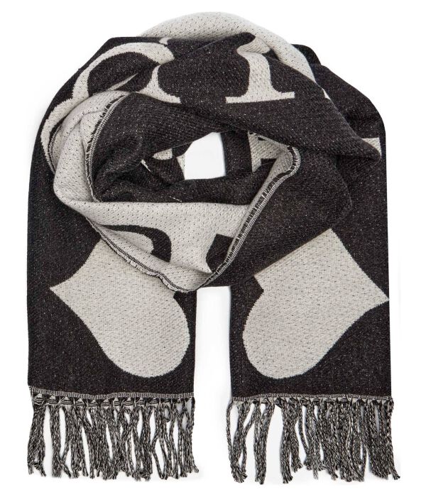 Шарф Twinset U&B с добавлением шерсти, серый
Шарф Twinset U&B с добавлением шерсти, серый