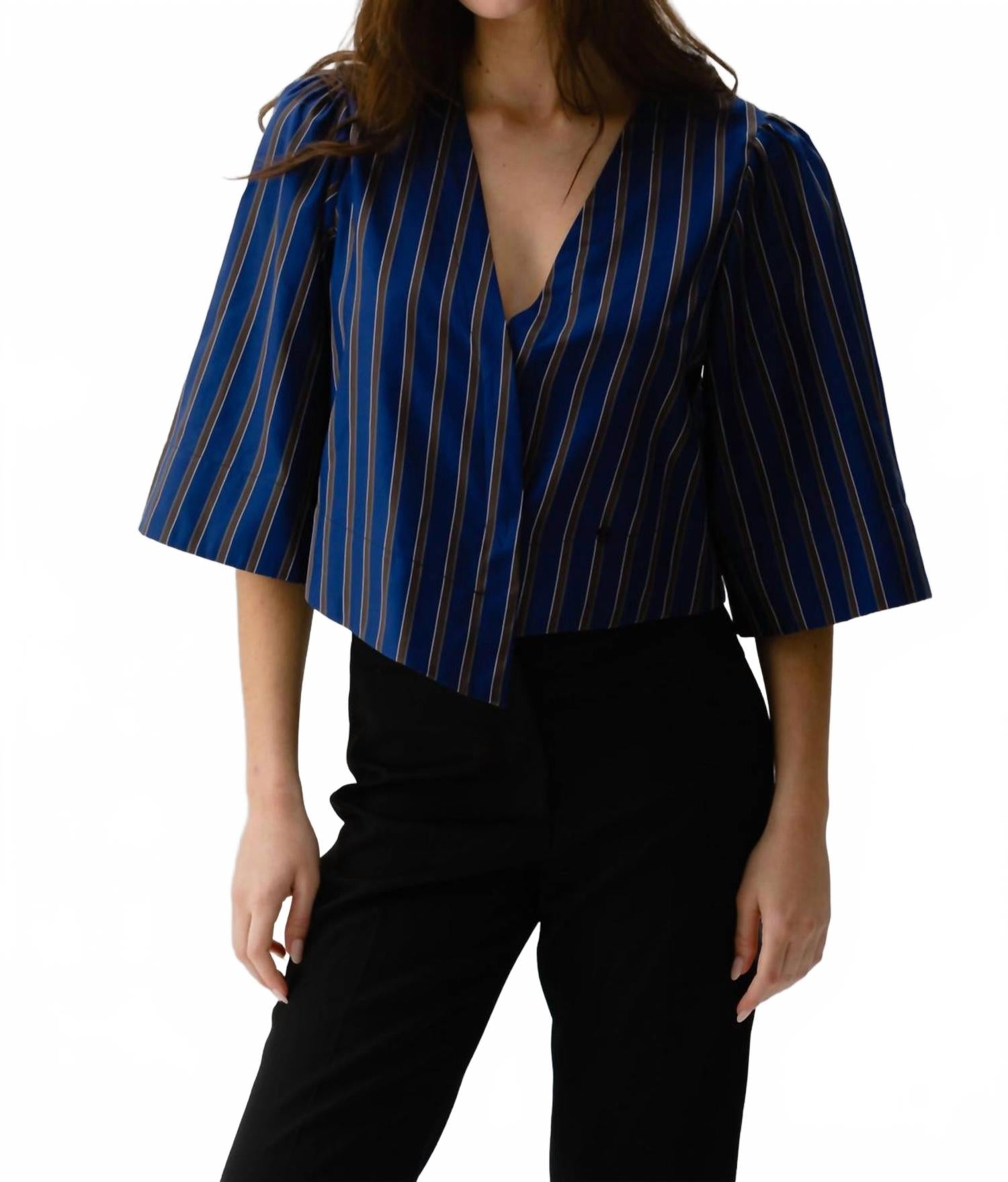 Женская рубашка в полоску Boxwood CISSA, Boxwood Stripe
Женская рубашка в полоску Boxwood CISSA, Boxwood Stripe