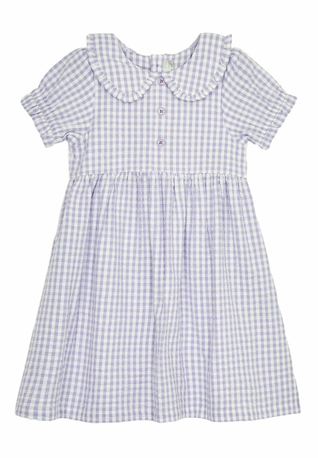 Дневное платье GINGHAM BUTTON FRONT COLLAR TEA REGULAR FIT JoJo Maman Bébé, цвет lilac purple gingham
Дневное платье GINGHAM BUTTON FRONT COLLAR TEA REGULAR FIT JoJo Maman Bébé, цвет lilac purple gingham