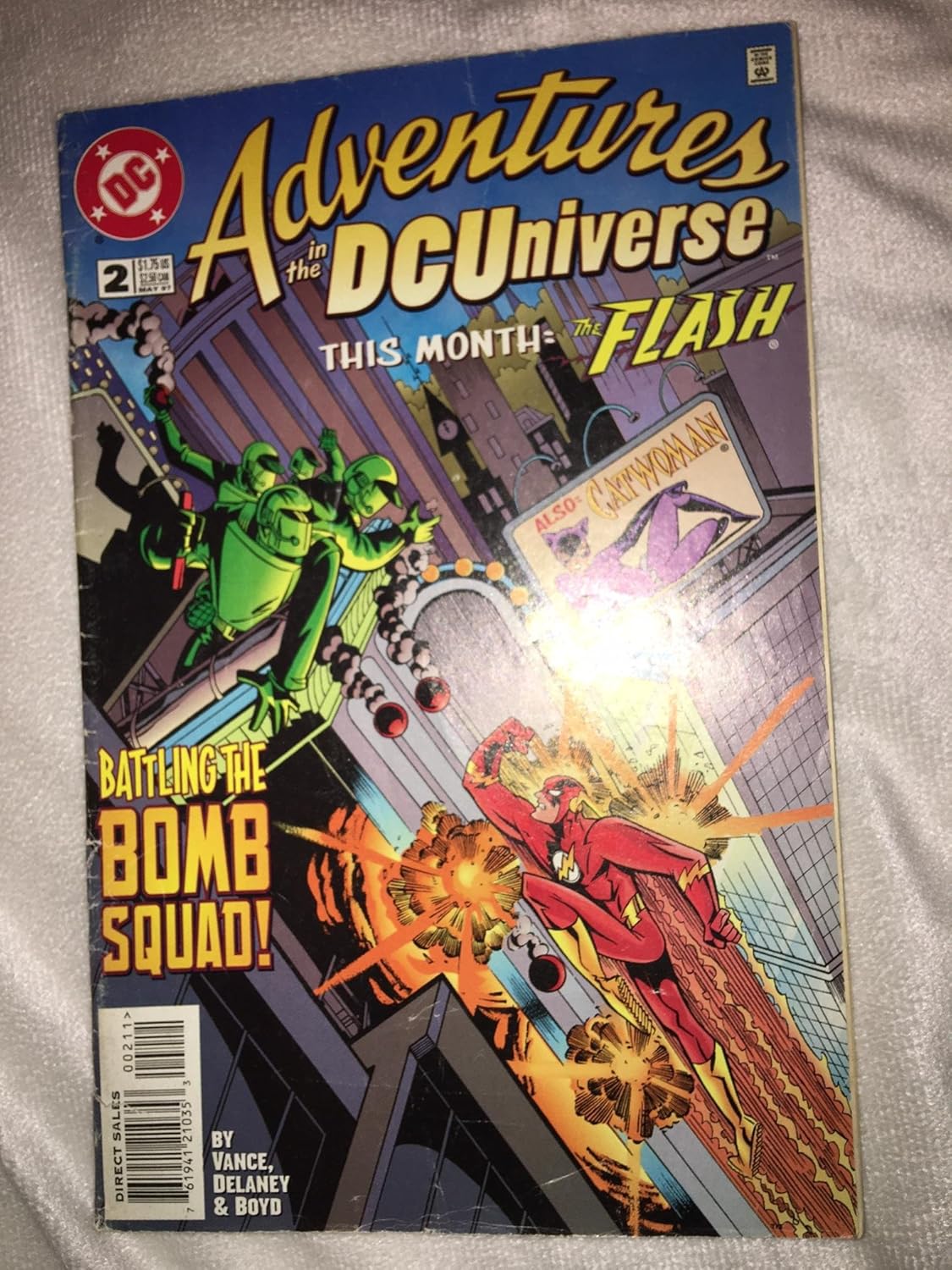 Adventures in the DC Universe #2 Bombs Away! (DC Comics)
Adventures in the DC Universe #2 Bombs Away! (DC Comics)