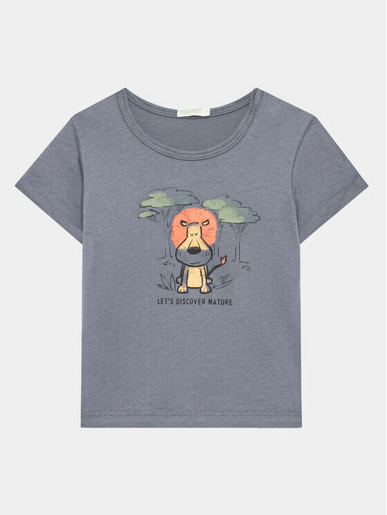 Футболка стандартного кроя United Colors Of Benetton, серый
Футболка стандартного кроя United Colors Of Benetton, серый