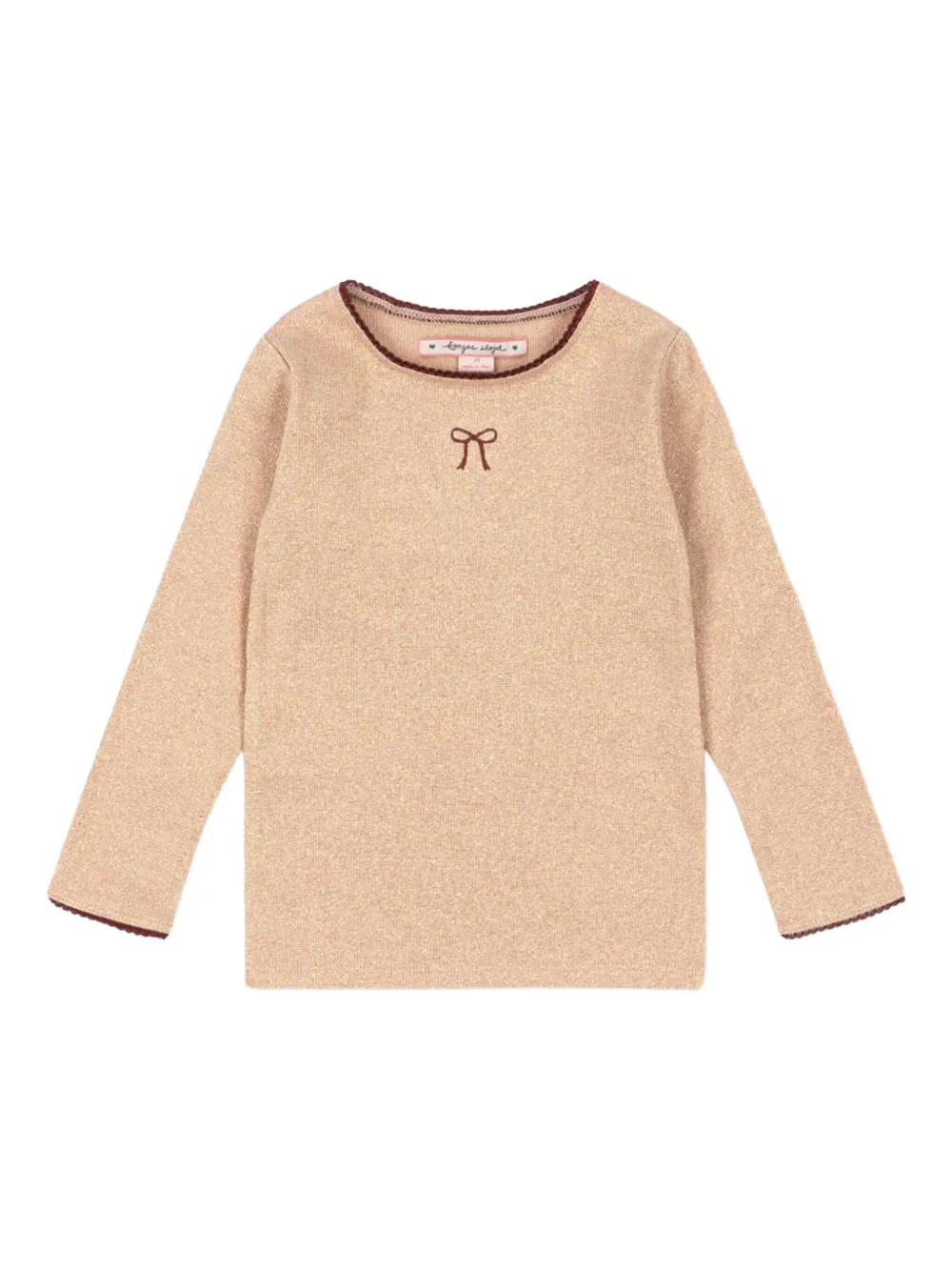 Свитер с вышивкой Konges Sløjd, розовый
Свитер с вышивкой Konges Sløjd, розовый