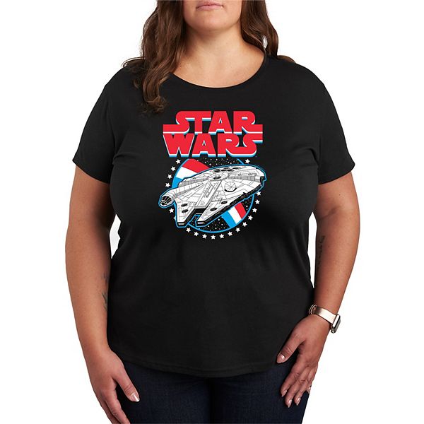 Футболка Plus size с принтом Millennium Falcon Star Wars
Футболка Plus size с принтом Millennium Falcon Star Wars