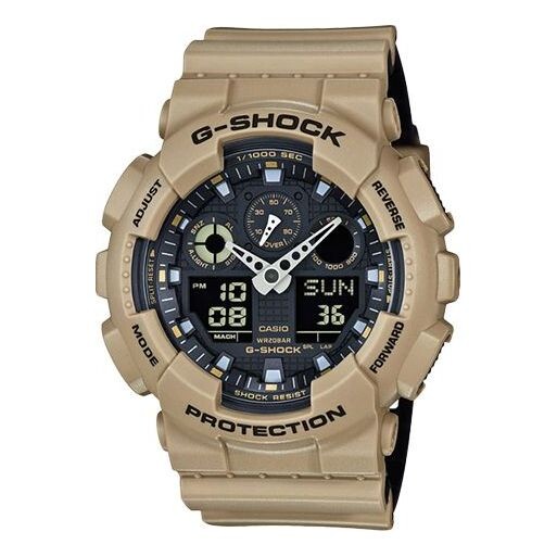 Часы CASIO G-Shock Analog-Digital 'Brown', цвет creamy
Часы CASIO G-Shock Analog-Digital 'Brown', цвет creamy