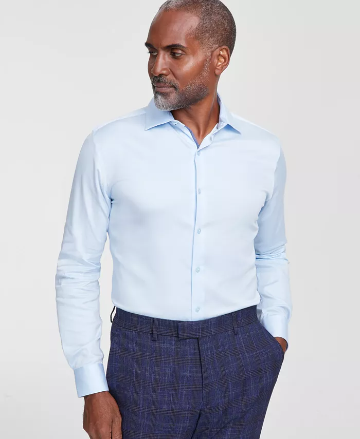 Мужская атласная рубашка с отложным воротником Bar III, синий
Мужская атласная рубашка с отложным воротником Bar III, синий