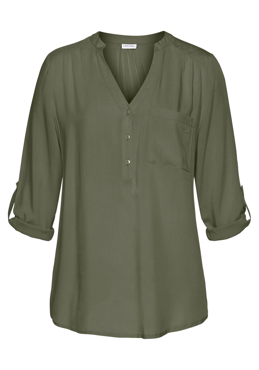 Блуза LASCANA, Khaki
Блуза LASCANA, Khaki