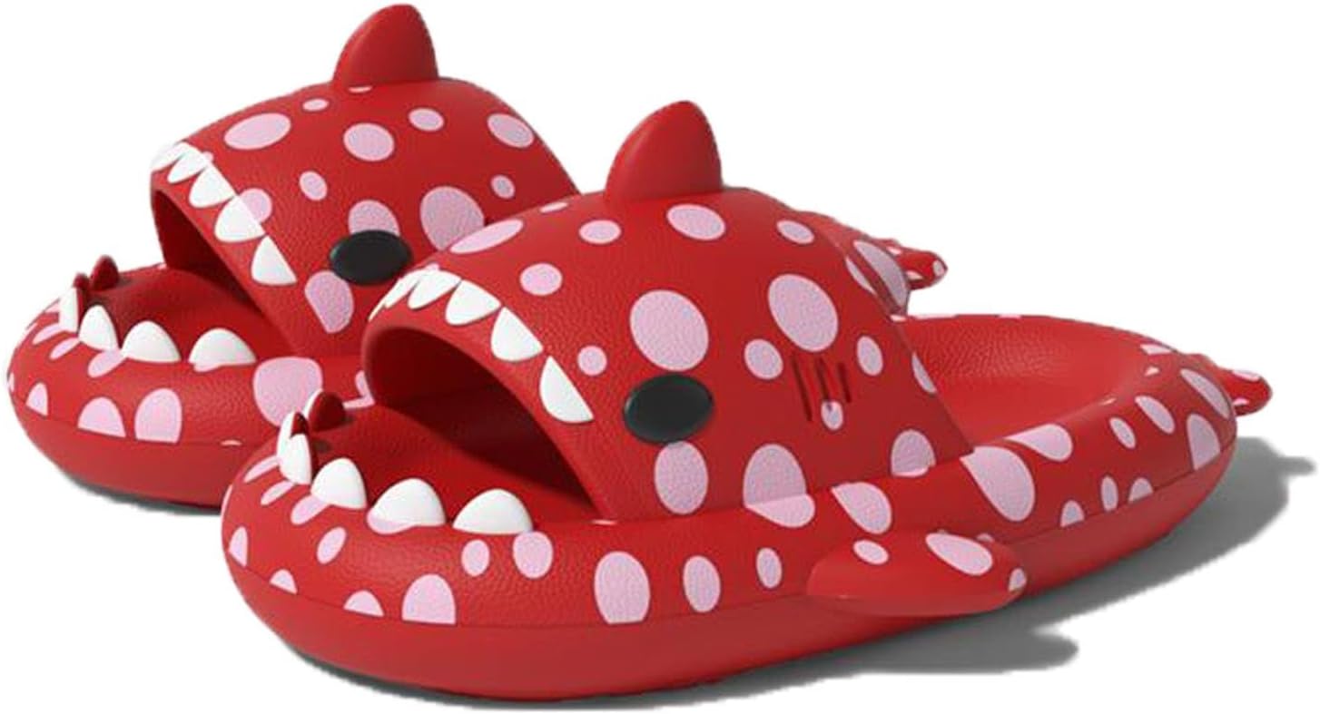 Оригинальные сланцы Zureto Shark, унисекс с изображением акулы, новые домашние тапочки Cloud Shark для спа, сандалии, красный
Оригинальные сланцы Zureto Shark, унисекс с изображением акулы, новые домашние тапочки Cloud Shark для спа, сандалии, красный