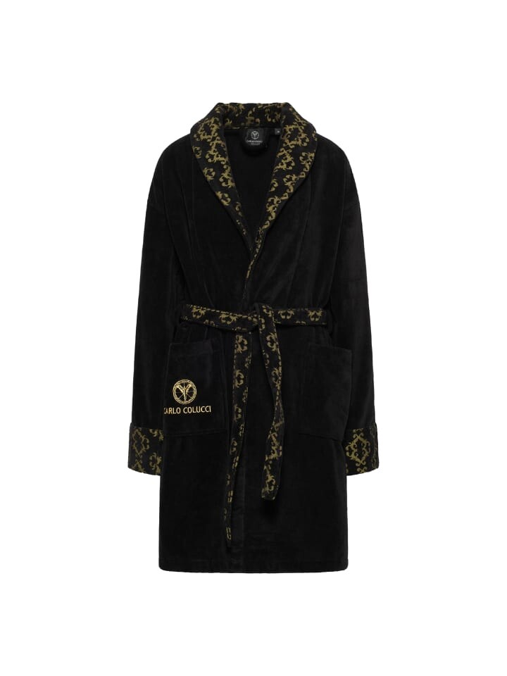 Халат Carlo Colucci Raffaele, черный
Халат Carlo Colucci Raffaele, черный