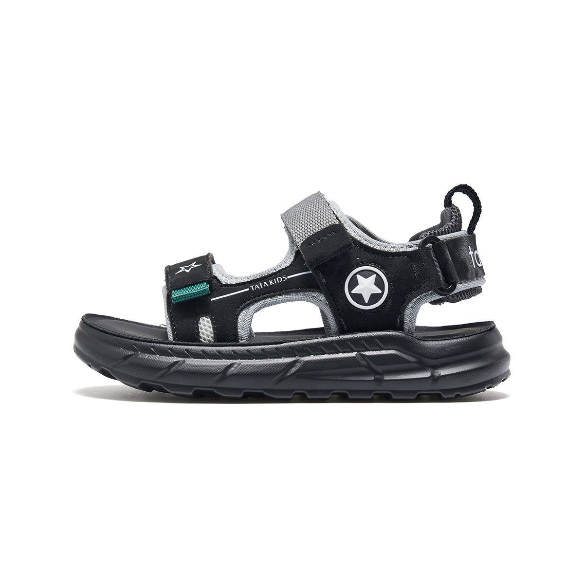 Детские сандалии с низким верхом, нескользящие и дышащие TATA, черный
Детские сандалии с низким верхом, нескользящие и дышащие TATA, черный